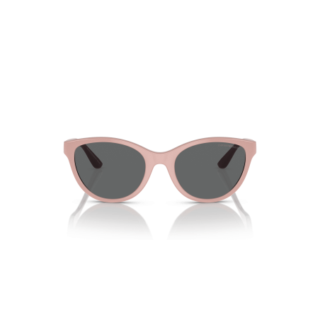 Óculos De Sol Para Crianças Emporio Armani Feminino 0ek4003 Shiny Pink Dark Grey